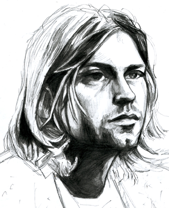 croquis Kurt Cobain