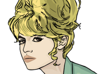 portrait bardot brigitte bardot dessin