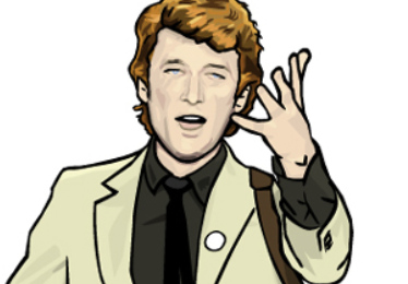 portrait johnny haliday johnny dessin