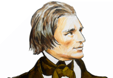portrait franz liszt dessin franz liszt