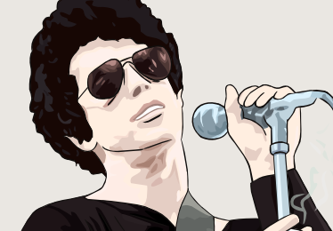 portrait lou reed lou reed groupe rock