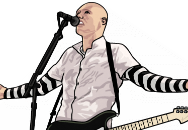 dessin rock smashing pumpkins illustration smashing pumpkins