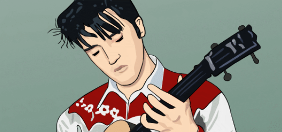 portrait elvis presley elvis presley