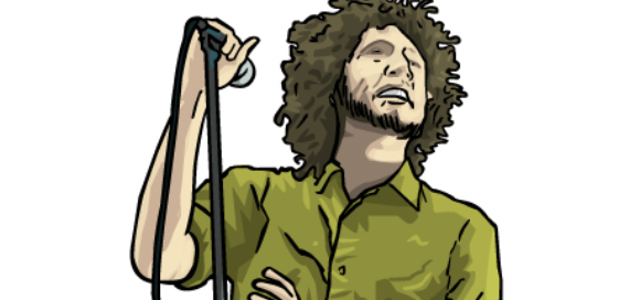 dessin rage against the machine portrait ratm